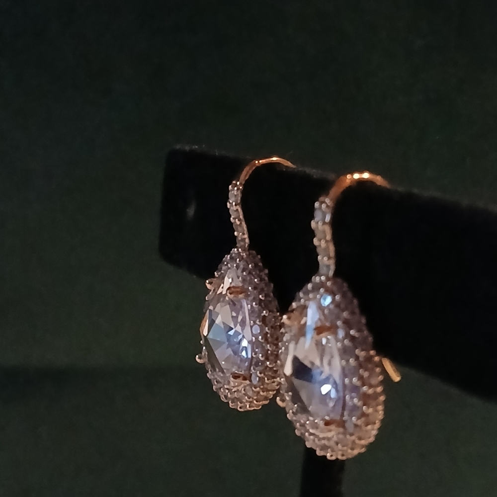 Kate Spade New York Pave Halo Earrings - Picture 6 of 13
